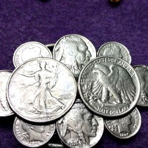 Men's belt buckle (us coin)